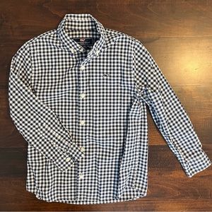 Vineyard Vines Button-Up!  Boys Size 7, Navy/White. LIKE NEW!